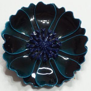 2/$30 - Vintage Blue and Teal Brooch